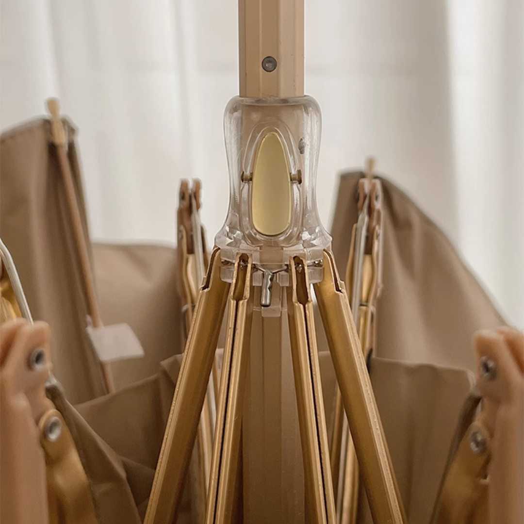 EVERYTHING BEAUTY「杜鵑」の3段折りたたみ傘(晴雨兼用傘)8本骨