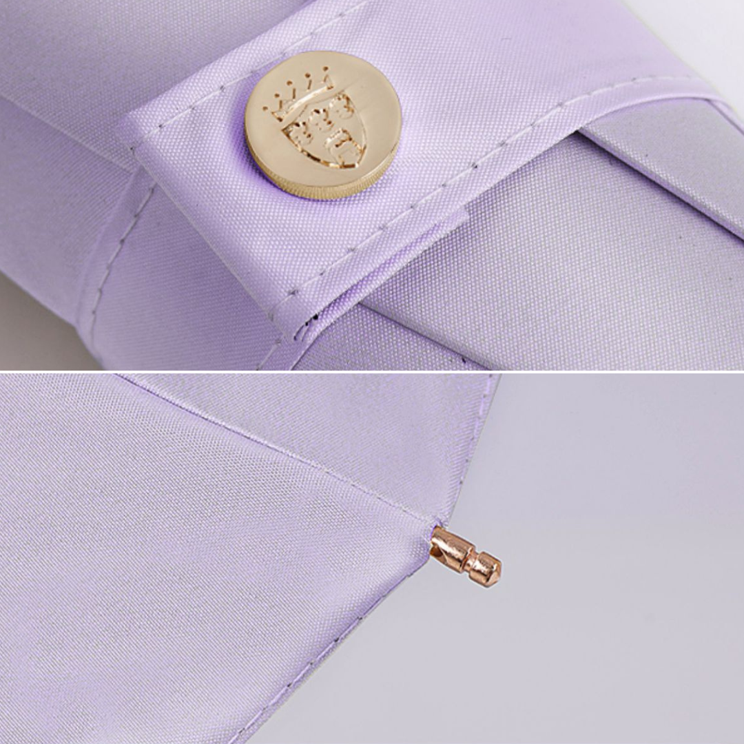 紫陽花の3段折りたたみ傘(晴雨兼用傘)8本骨/16本骨 二枚生地