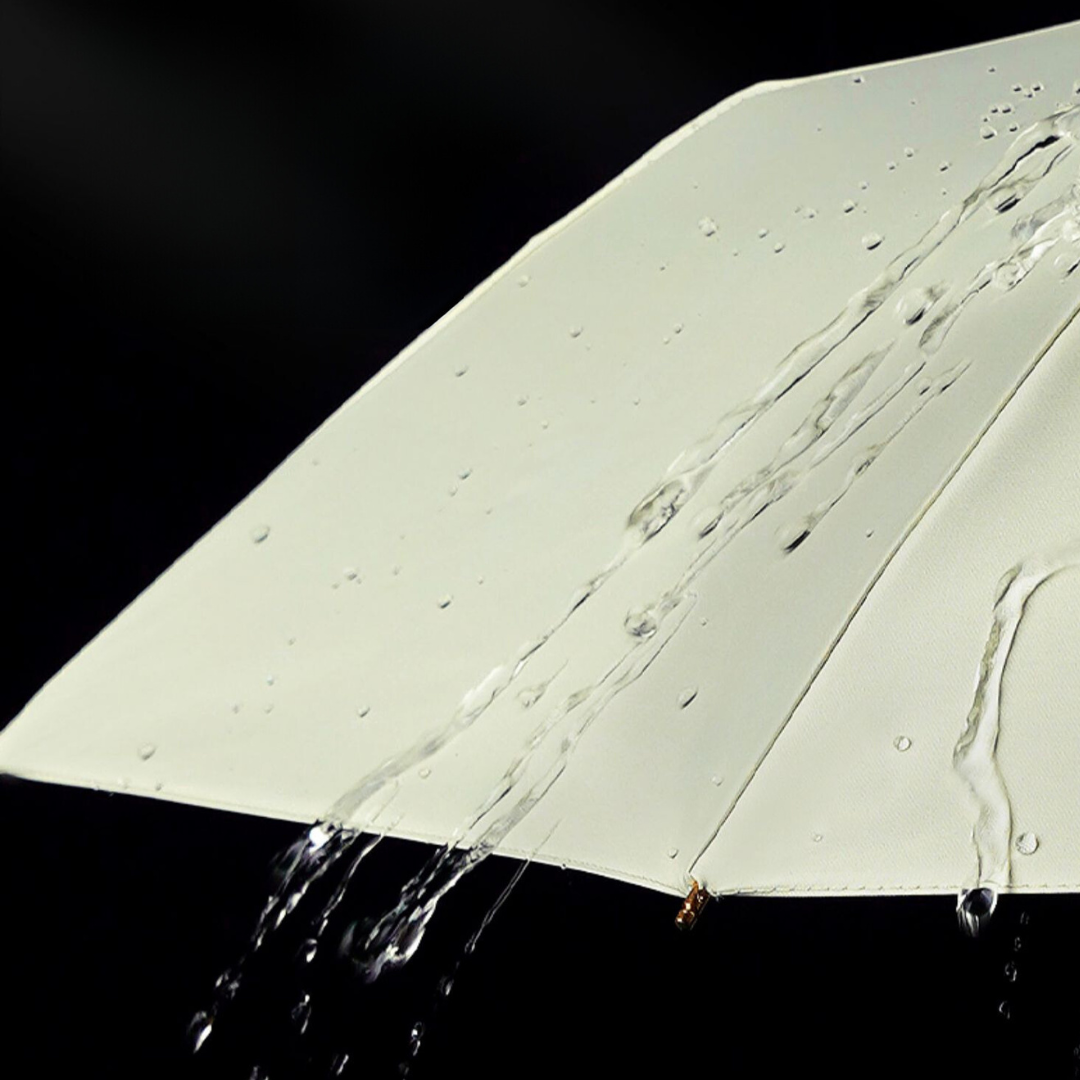 レトロな牡丹柄 晴雨兼用折りたたみ傘 8本骨 UPF50+
